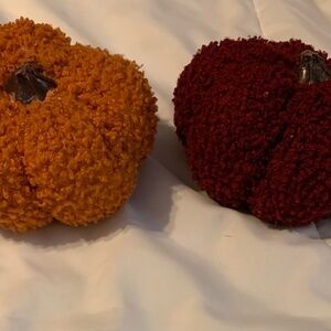 Fall Plush Pumpkins